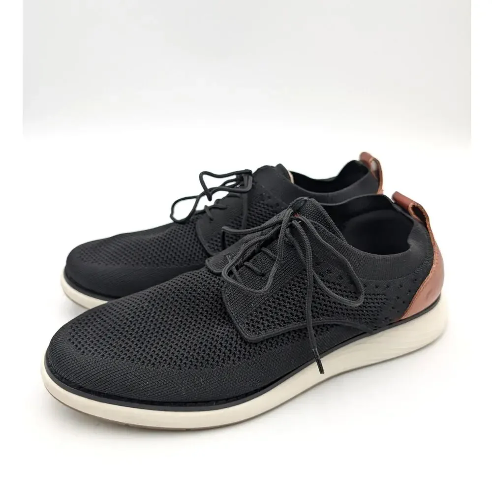 Nordstrom Rack Milo Hybrid Knit Sneaker Derby Shoes Men's Black Size US11M EU44